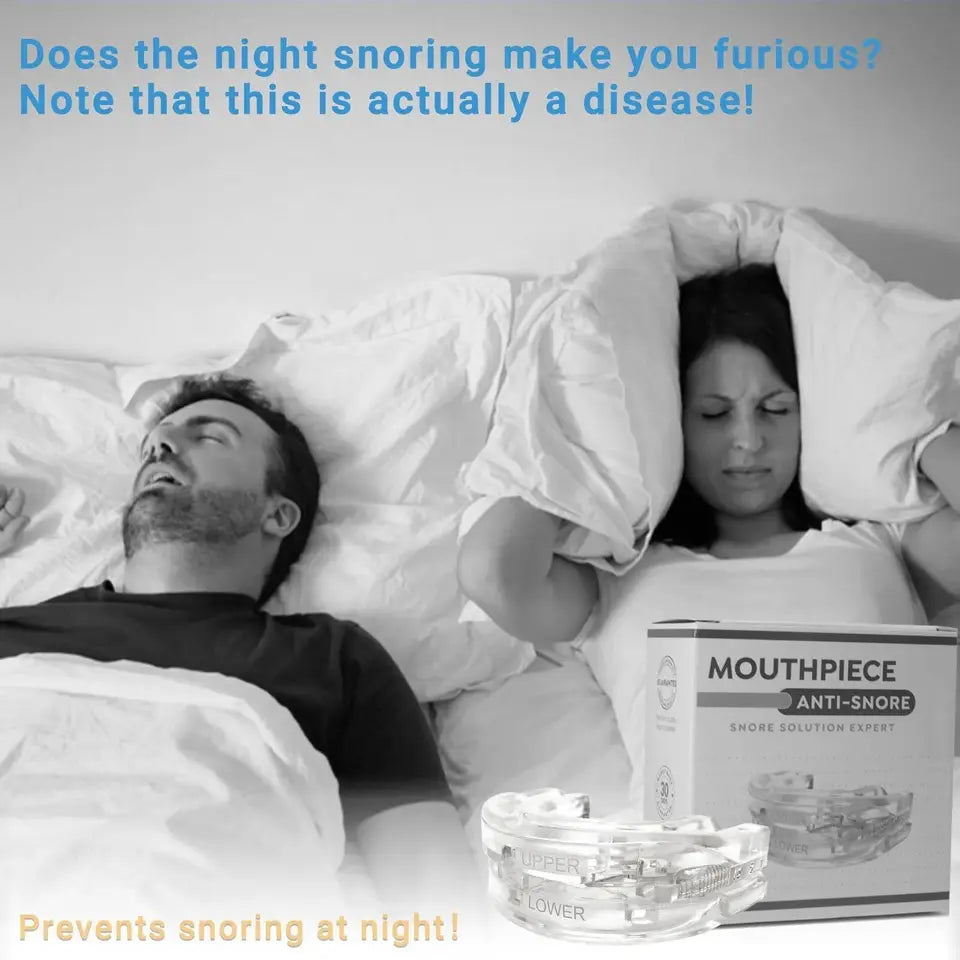 Adjustable Anti-Snoring Mouthguard for Restful Sleep