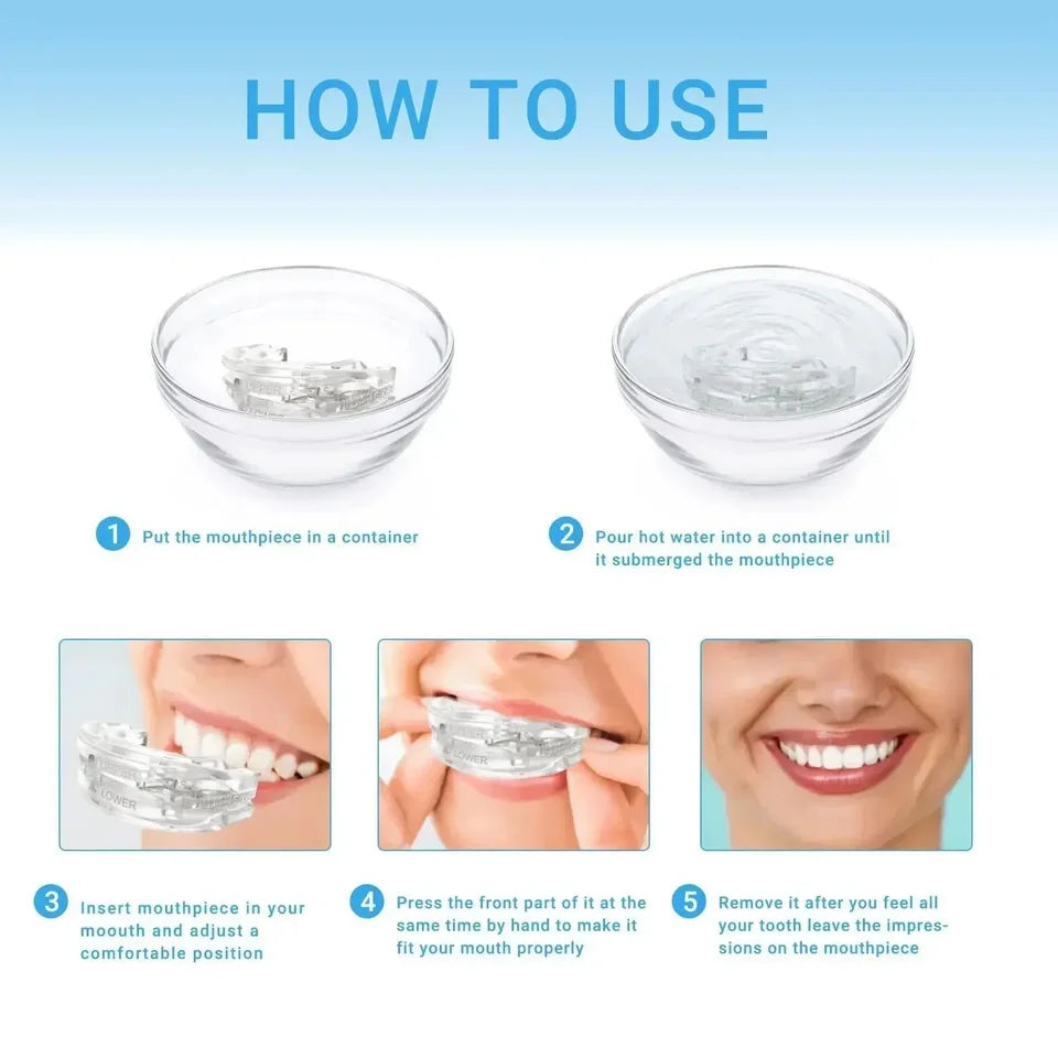 Adjustable Anti-Snoring Mouthguard for Restful Sleep